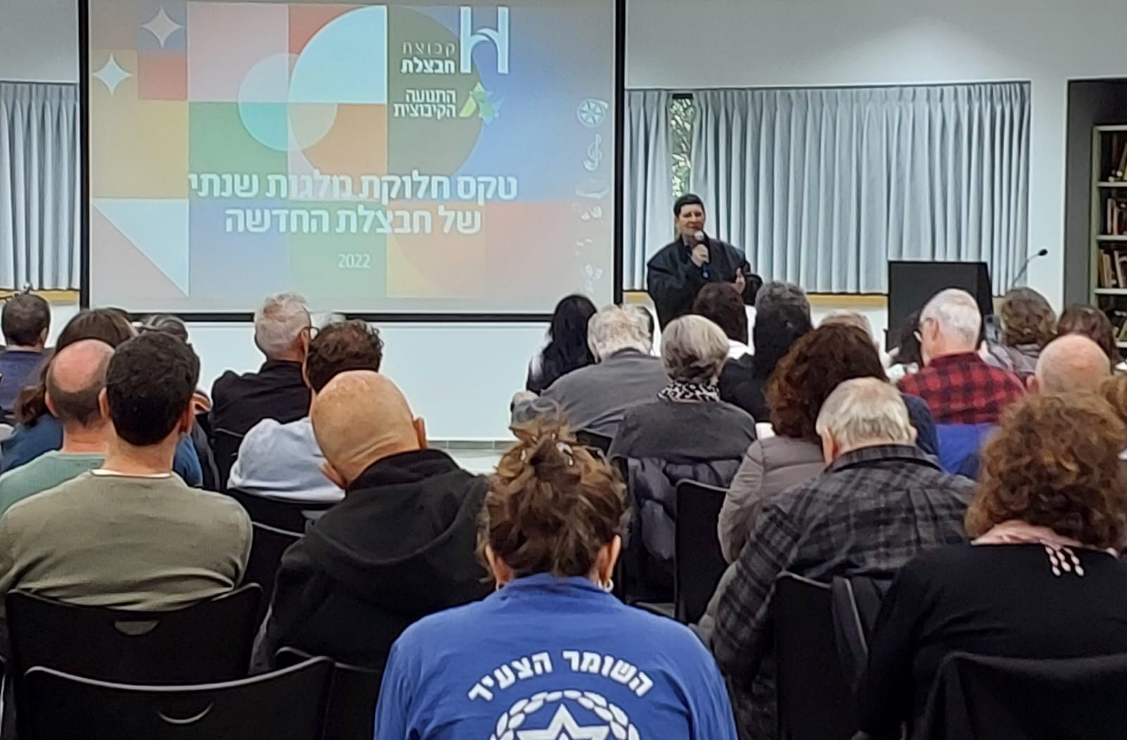 מזכ"ל התנועה הקיבוצית מברך בטקס חלוקת המלגות של חבצלת החדשה