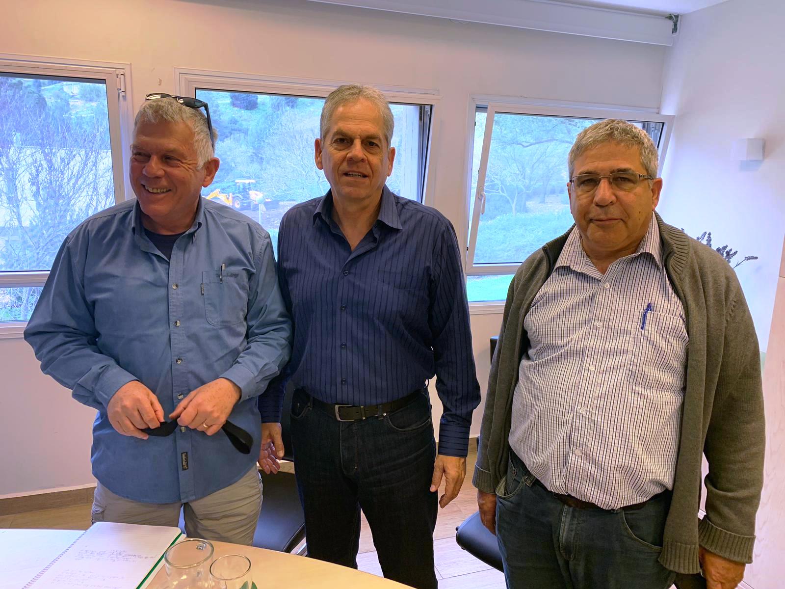 הגדלת הקצבות המים לחקלאות לשנת 2019 נדונה במועצה אזורית הגליל העליון עם יו"ר רשות המים