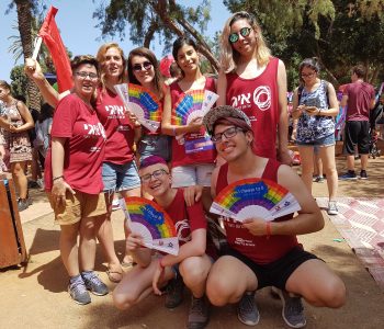 תמונה מתוך אתר האינטרנט של איגי - ארגון נוער גאה