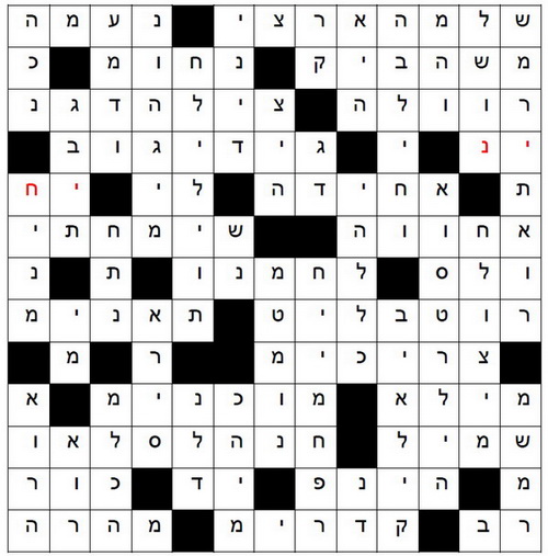 תשבץ 290