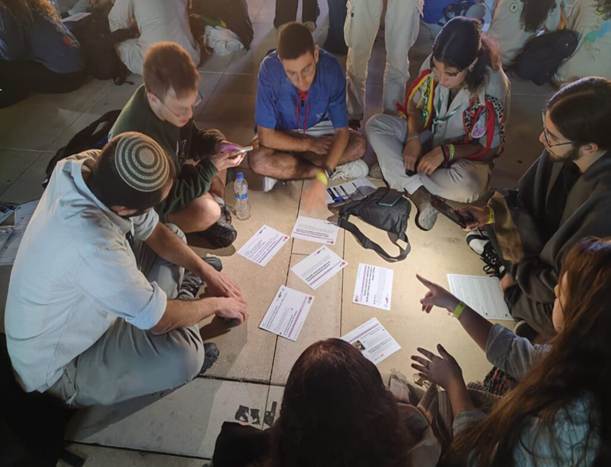 אסיפה ישראלית, 2024. צילום: מיכל מרנץ