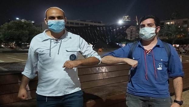 אוהל 9 באב המשותף, 2020. (צילום: הדס יום טוב)