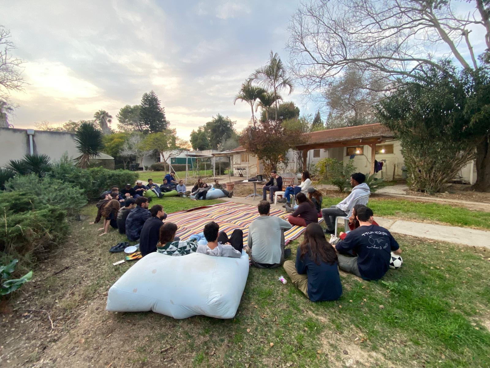 הקיבוץ הנודד חוגג שנה. (צילום: דוברות התנועה הקיבוצית)