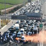 חסימת כביש בצומת יגור