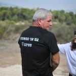 טקס הנחת אבן פינה לקיר הנצחה