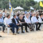 טקס הנחת אבן פינה לקיר הנצחה