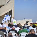 טקס הנחת אבן פינה לקיר הנצחה