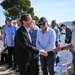 טקס הנחת אבן פינה לקיר הנצחה