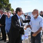 טקס הנחת אבן פינה לקיר הנצחה