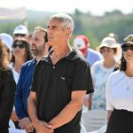 טקס הנחת אבן פינה לקיר הנצחה