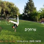 במעון יש סטודיו קפוארה ממנו נהנים מקטן ועד מבוגר, דשא ומרחבים נעימים ומזמינים.