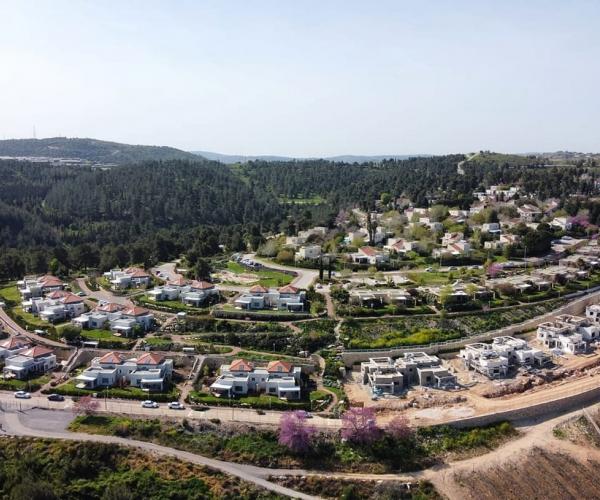 קיבוץ ברעם מהאויר 