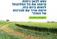 פסח שמח מהתנועה הקיבוצית. צילום תמונת רקע: נעמי זינגר ז"ל (כפר מסריק)